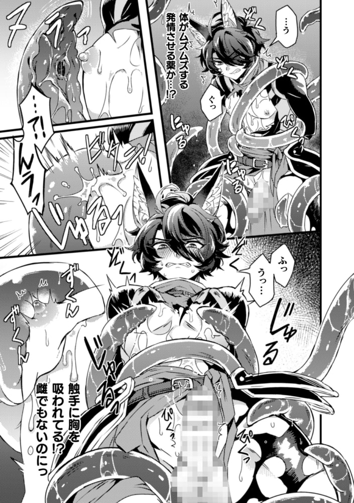 BlackCherryアンソロジー 触手姦 メスに堕ちゆく男どもVol.2 画像18