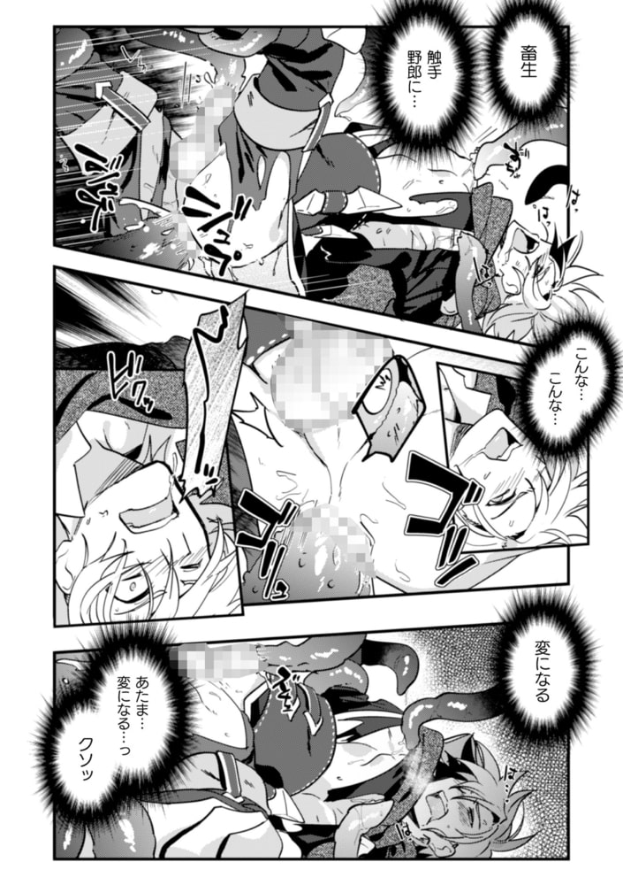 BlackCherryアンソロジー 触手姦 メスに堕ちゆく男どもVol.2 画像26