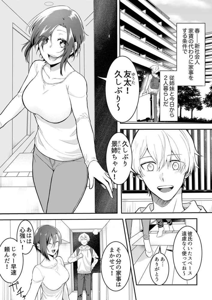 激しいSEXで元カレを忘れさせて~酔ったフリして誘う姉1 激しいSEXで元カレを忘れさせて~酔ったフリして誘う姉1