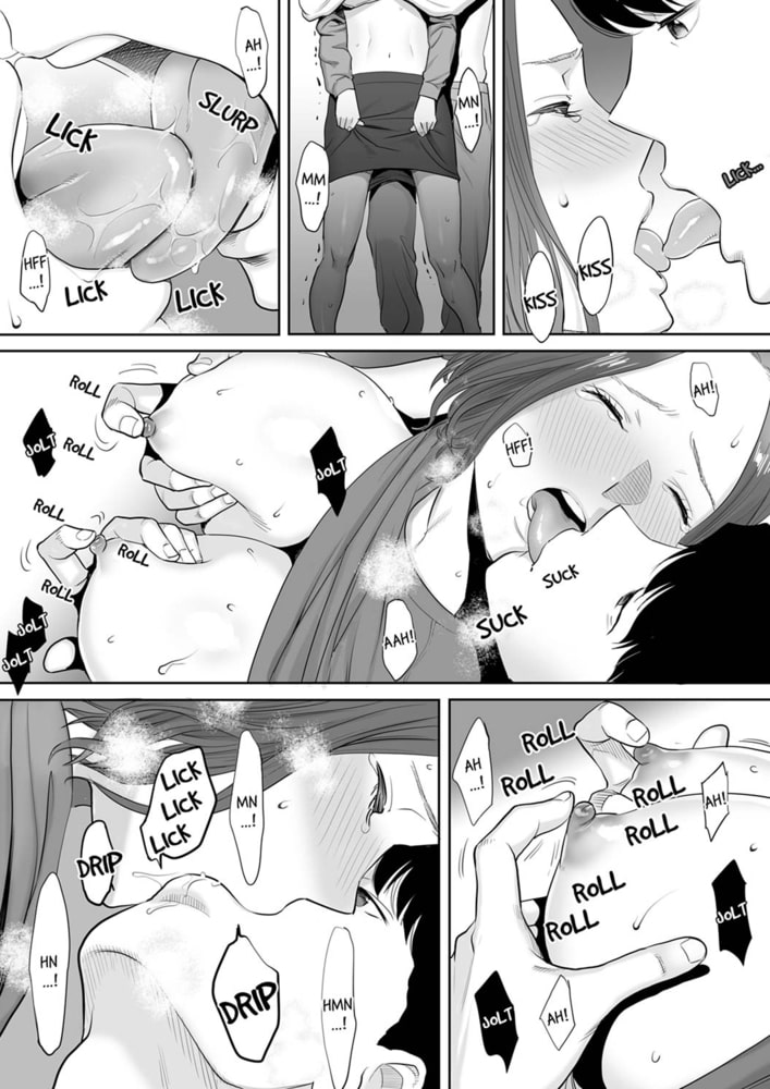 “I’m cumming from my husband’s subordinate…” The cheating wife who can’t resist feeling it. 2のサンプル画像