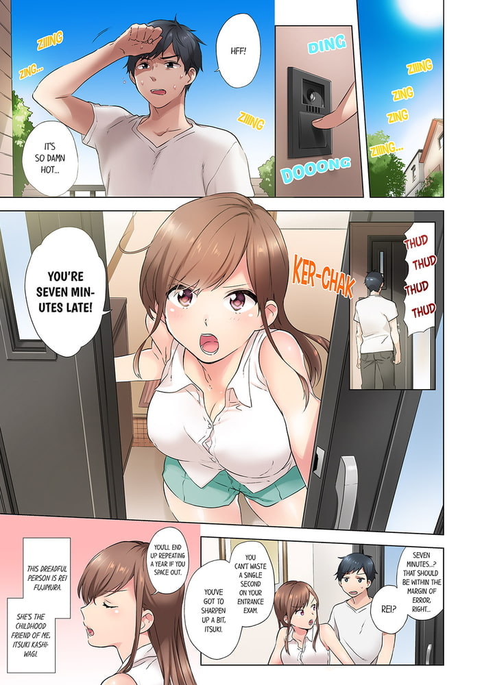 A Scorching Hot Day with A Broken Air Conditioner If I Keep Having Sex with My Sweaty Childhood Friend… chs. 1-5 bundle