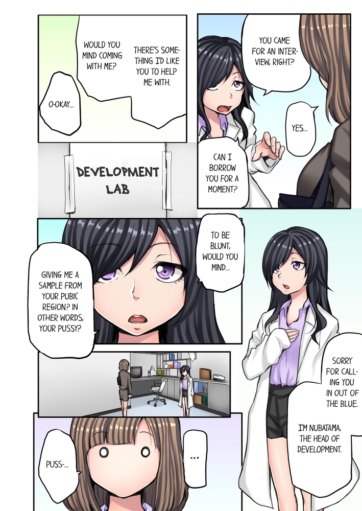A Sexy Bra-less Job Interview 2
