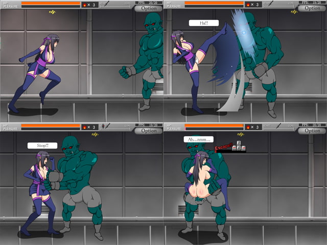 SHINOBI GIRL: EROTIC SIDE SCROLLING ACTION GAME (English translated  version) [KooooN Soft] | DLsite