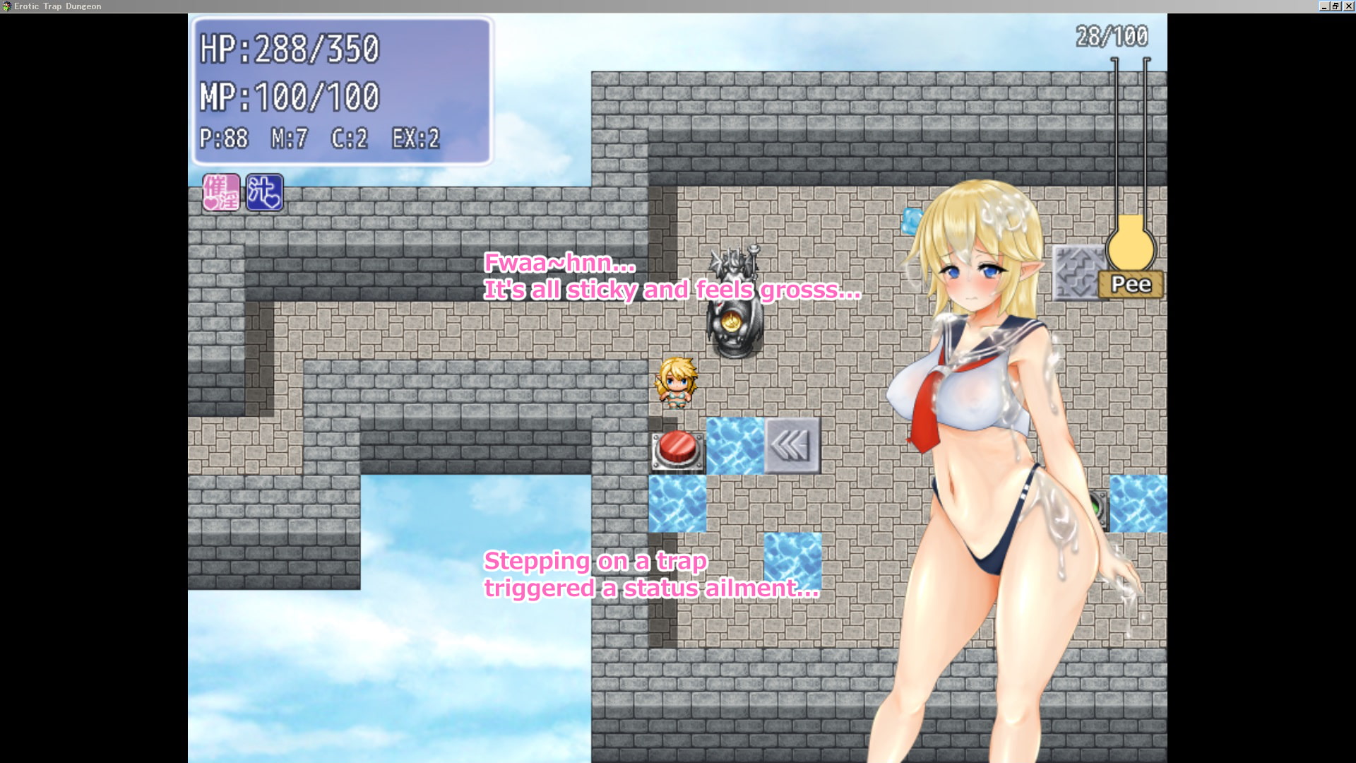 Erotic dungeon survival save