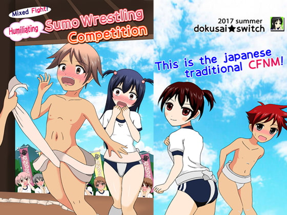 Mixed Fight! Humiliating Sumo Wrestling Competition [English Version]!