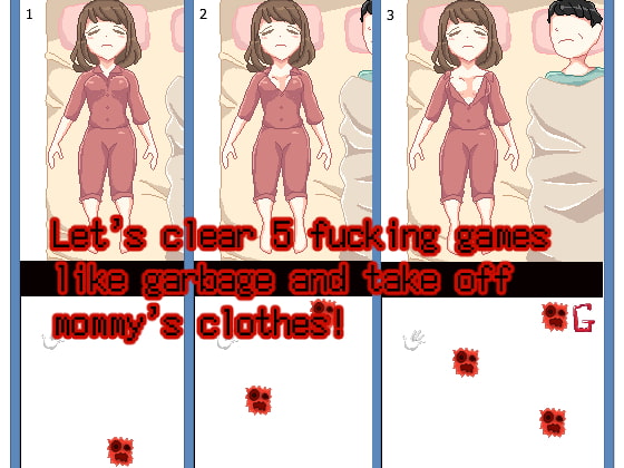 Mother Undressing Game - English Version