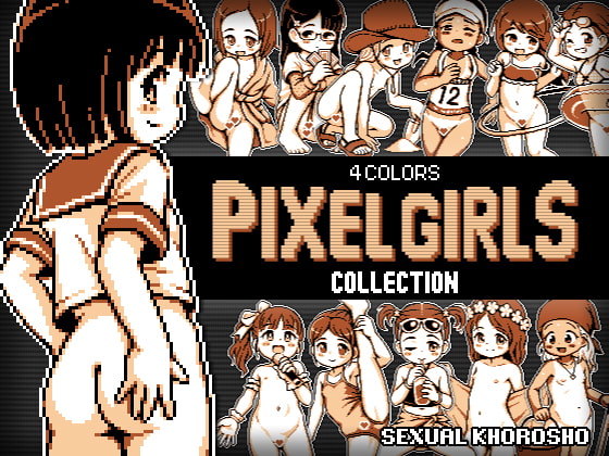 4 COLORS PIXEL GIRLS COLLECTION