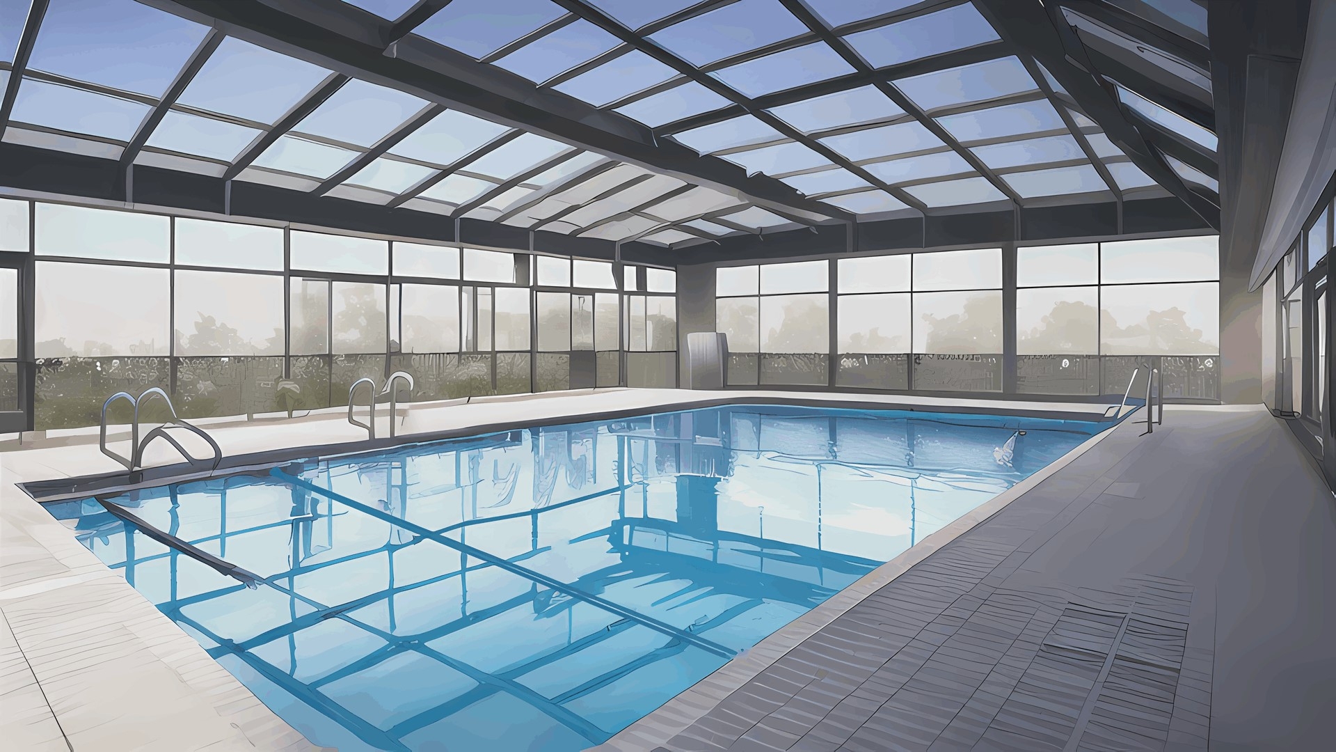 著作権フリー背景美術素材集 : BGArt 18 「現代編 HD」