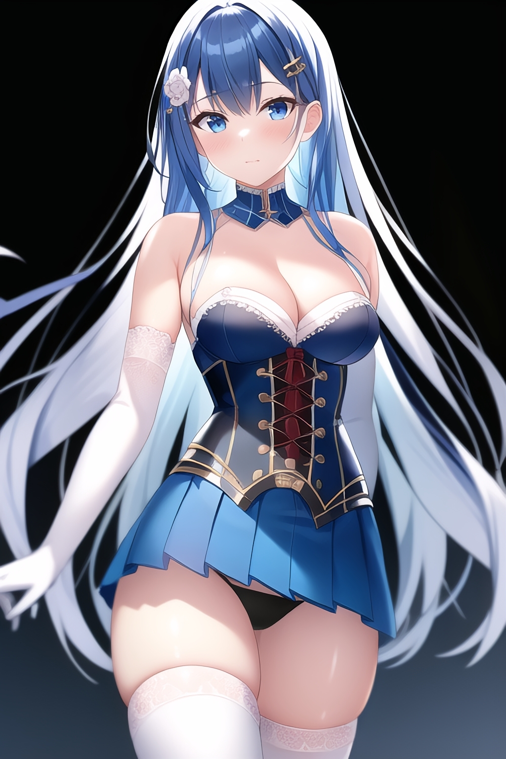 フェチイラスト集 -コルセット- フリーイラスト