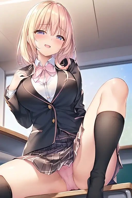 ブレザーJKのおぱんつを心ゆくまで堪能したい