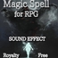 魔法系 効果音 for RPG! 141 氷 風属性魔法に最適です!