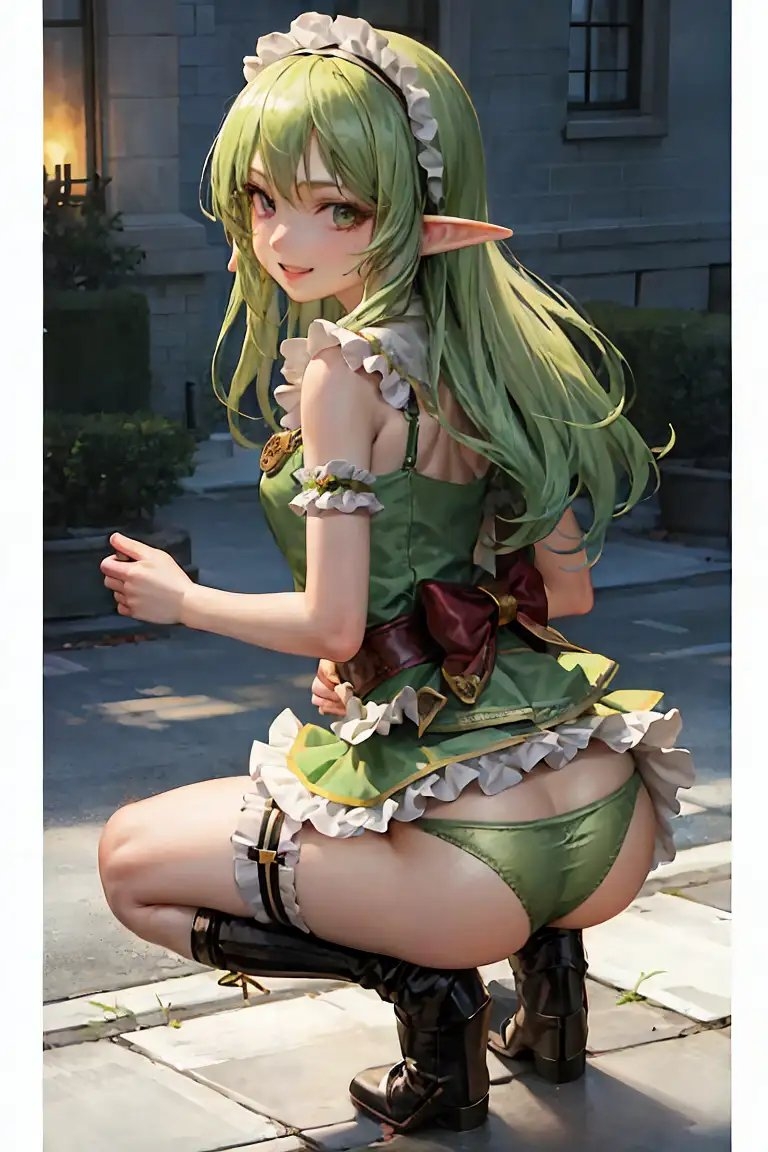 エルフさんのおパンツ
