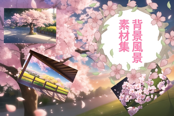 背景・風景素材 ～春・桜編～