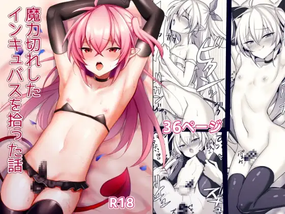 魔力切れしたインキュバスを拾った話