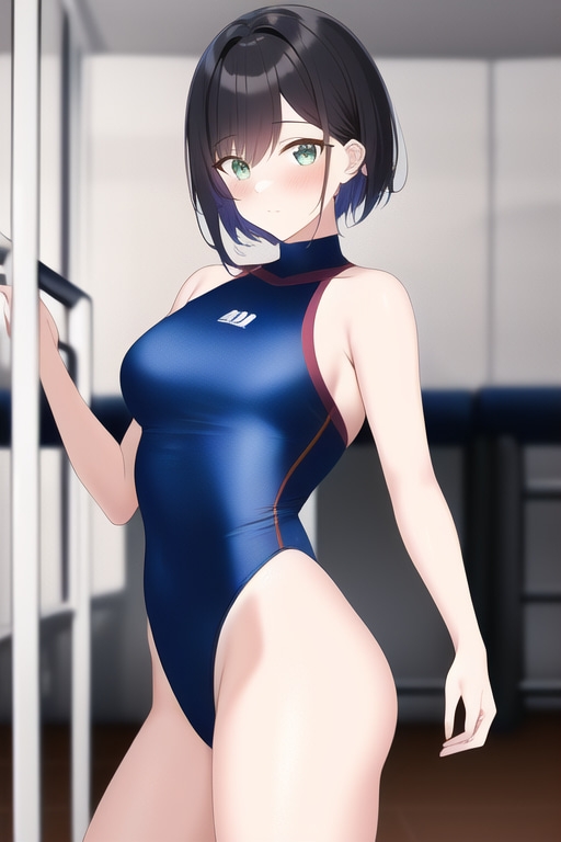 ハイレグレオタードの少女たち 700枚