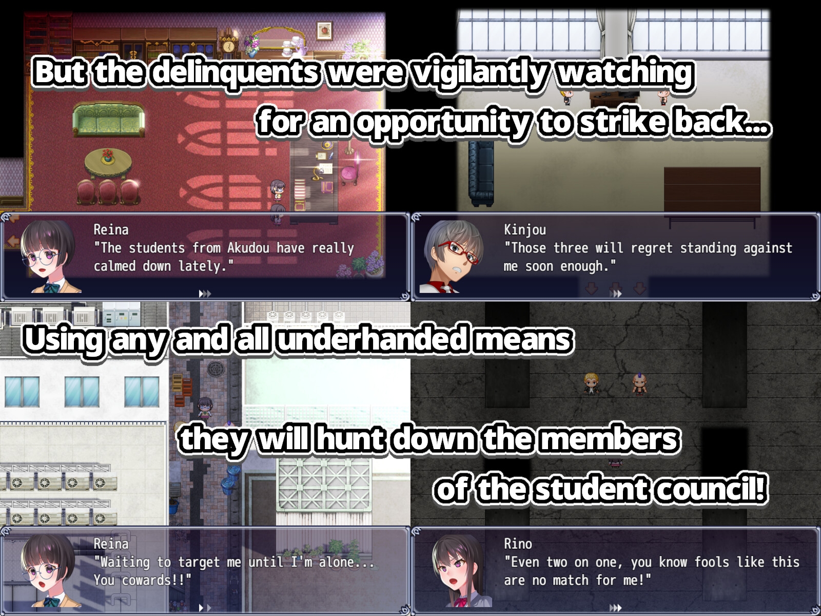 [ENG Ver.] Slave Training - Elite Female Student Council in a School of Delinquents