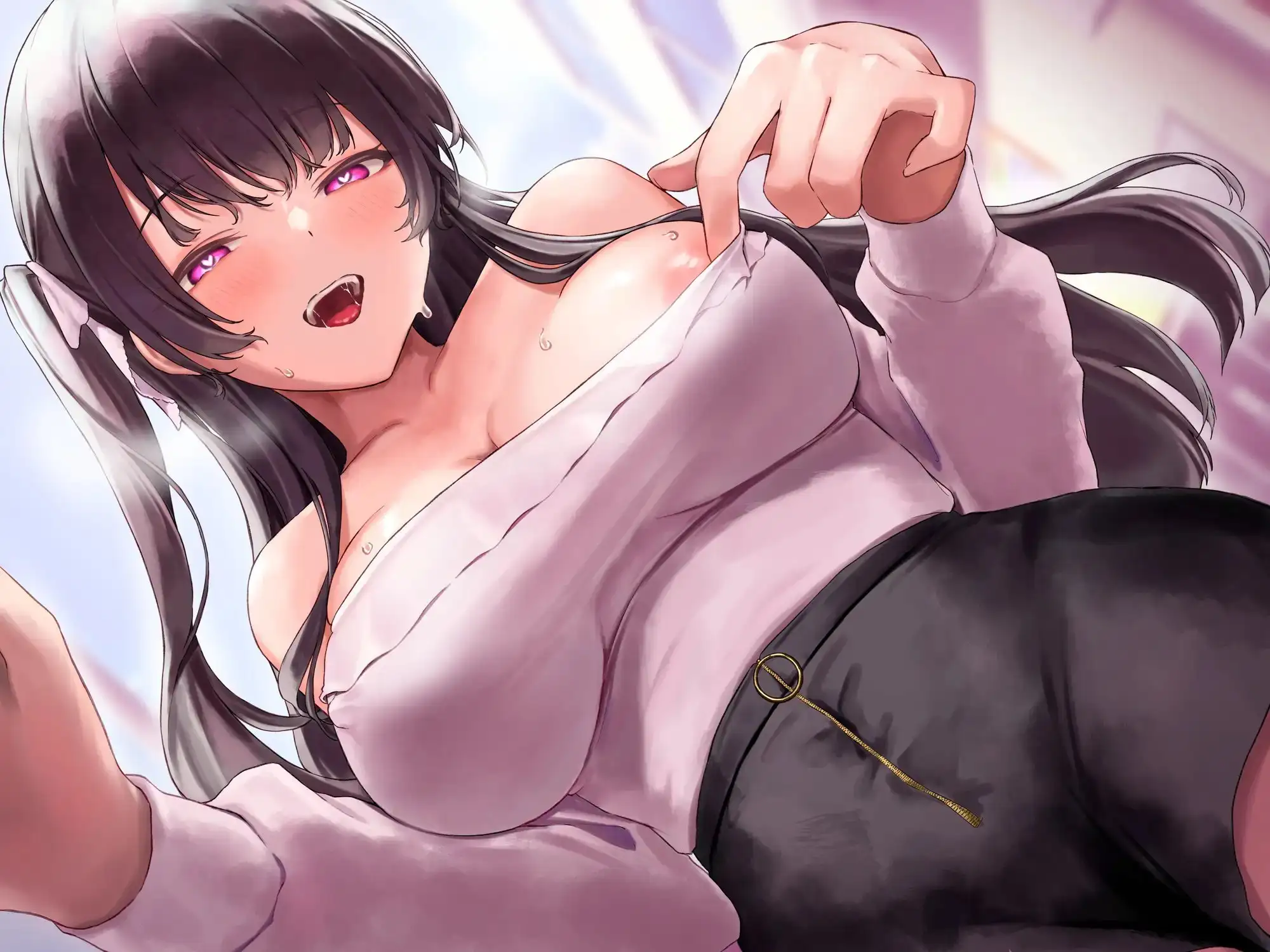 【言葉責め】1時間超!!あなたを弄ぶ小悪魔彼女♪"感じる"と女体化するカラダのせいで立場逆転!!年下長身彼女が力づくでアナタをわからせ&ブチ○す【バイノーラル】 作品画像