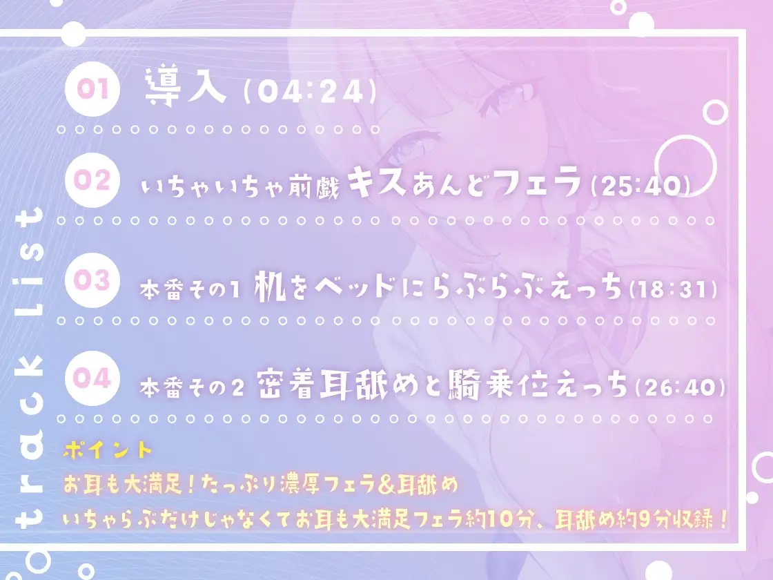 好き好きカノジョ。～オタクな彼氏くんが大大大好きなギャル彼女との甘々えっち～ 作品画像