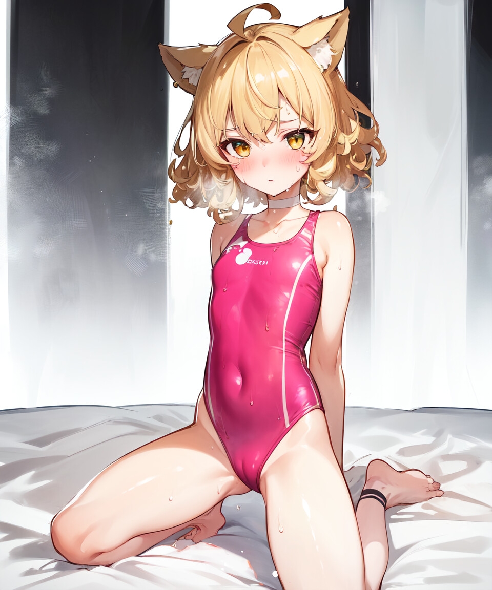獣耳少女陸上部行動観察 #1 (136P)