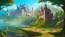 ファンタジーシリーズ第2弾!城と森!AI生成された背景画像126枚!