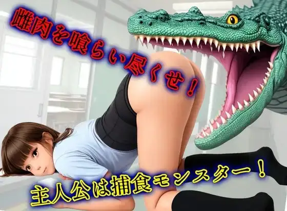 雌肉捕食!グリーディリザード(2)女子校を襲った人喰いモンスターがとにかく少女を喰いまくるvore丸呑み作品