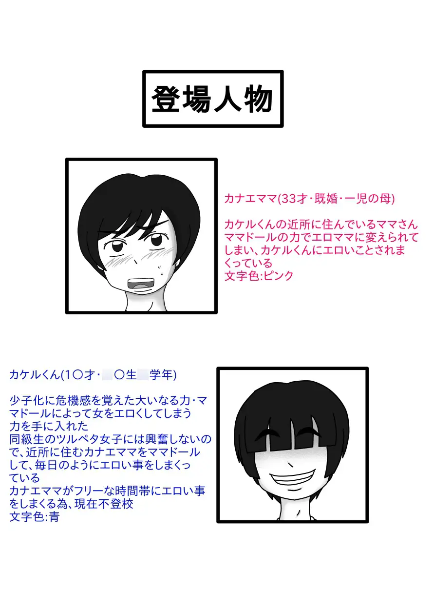 ママドール 人を操る超能力が使えるようになったので近所のエロママで性欲処理している話。
