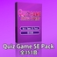 【Quiz Game SE Pack】クイズゲームの効果音素材パック 期間限定770円! 28日後1,100円に値上げ致します。