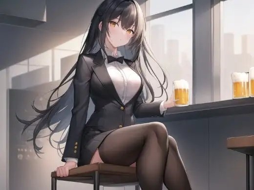 お酒に強いお姉さんを酔い潰せ!泥酔オホ声セックス!
