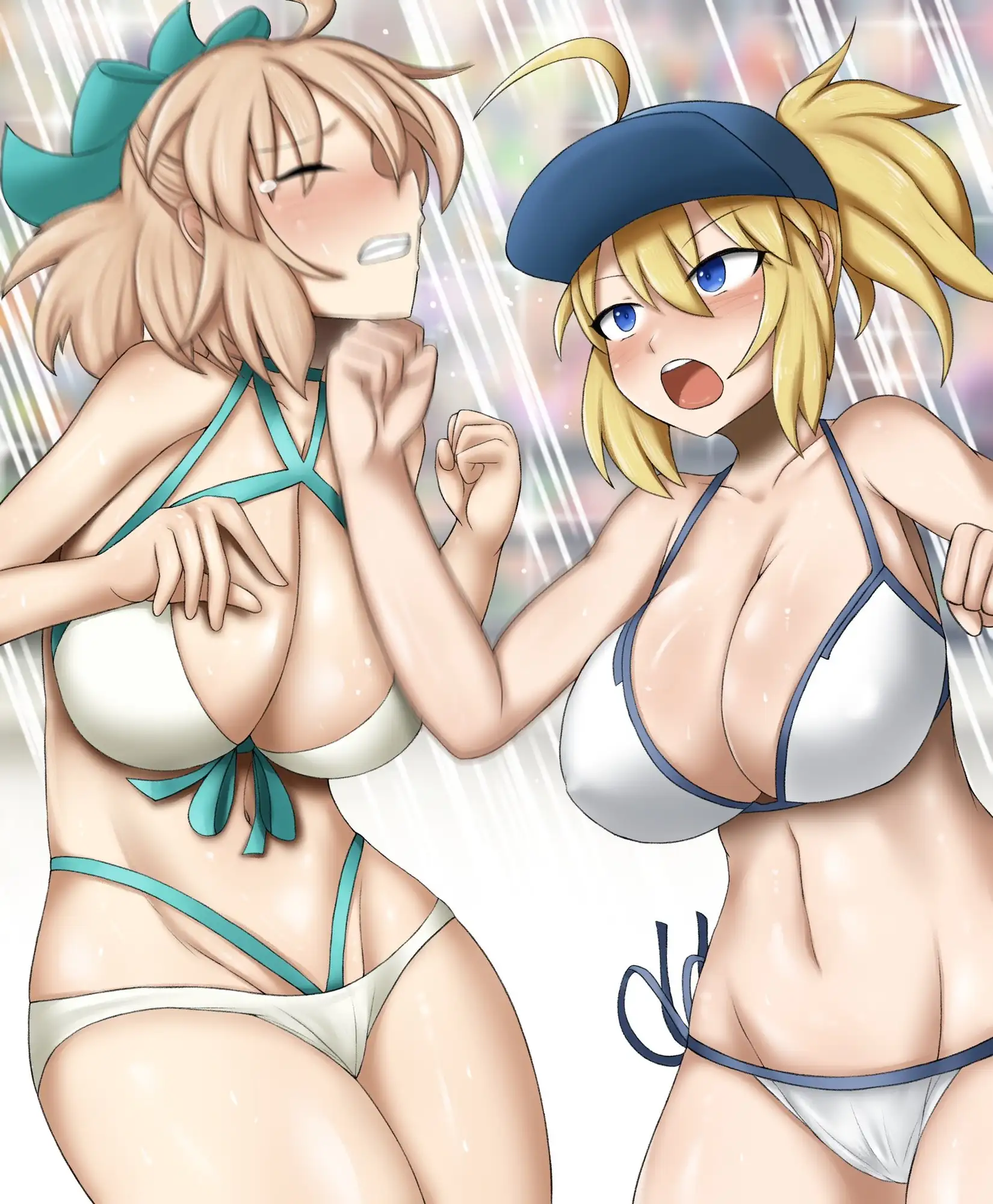 カルデア裏ファイト 謎のヒロインXX VS 沖田総司 蟲惑のクレイオ エロ画像3