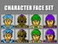 CHARACTER FACE SET