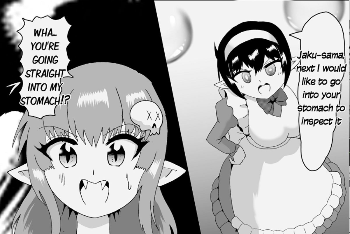 魔王様が胃の検査のために使い魔を丸呑みしたら/When a demon lord swallows her familiar for a stomach inspection 画像6