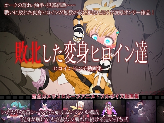 敗北した変身ヒロイン達 ~ヒロインピンチ動画集~
