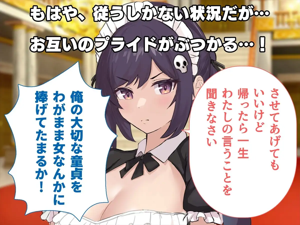 ナマイキ幼馴染メイドとご奉仕性活