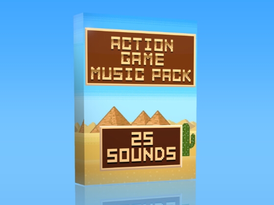 【Action Game Music Pack】アクションゲームの音楽素材パック
