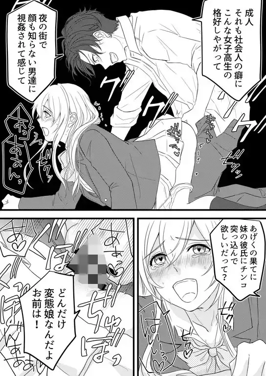【简体中文版】耻辱的替身~被妹妹的男友干的哥哥~
