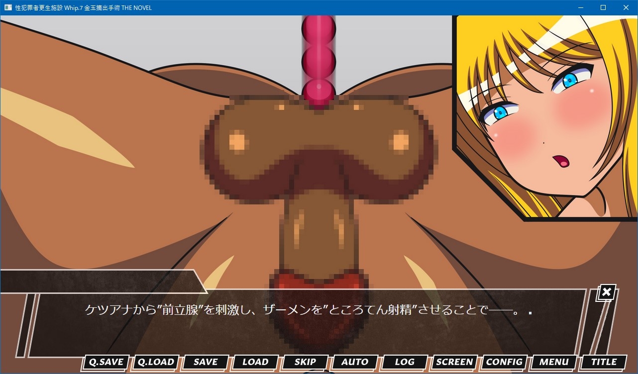 性犯罪者更生施設 Whip.7 金玉摘出手術 THE NOVEL 画像2