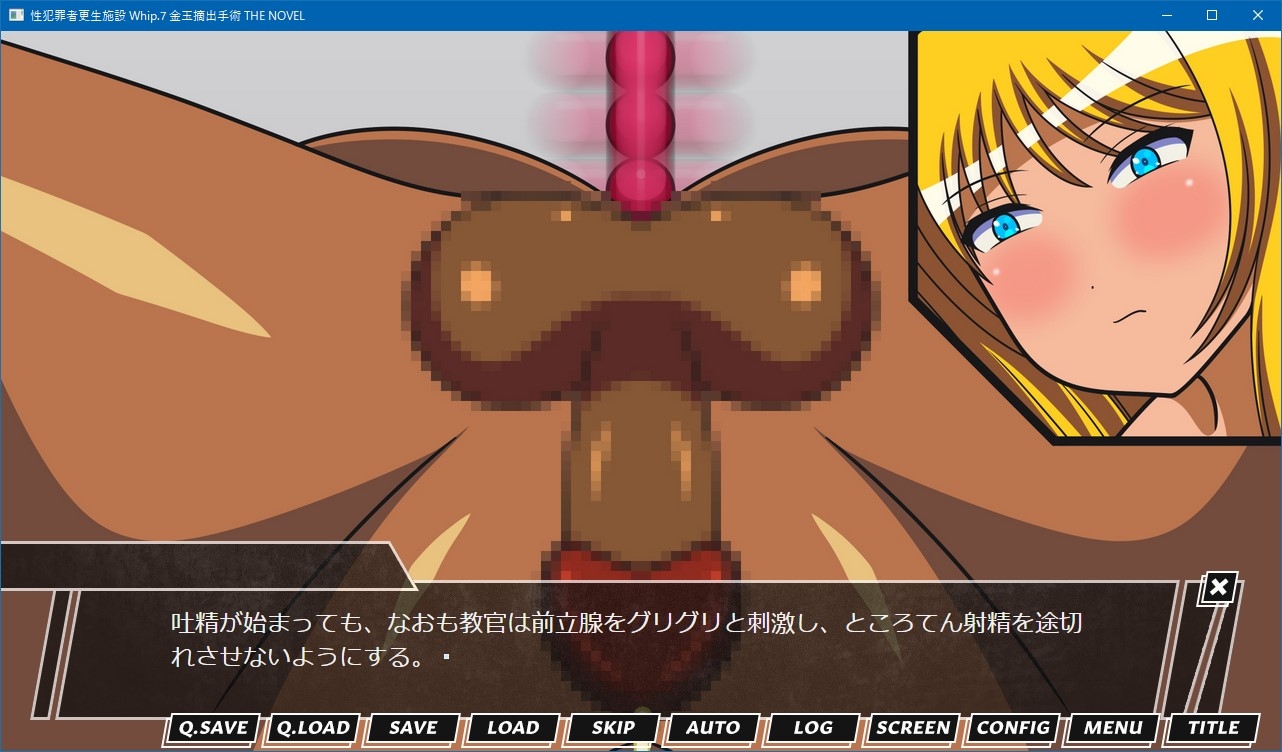 性犯罪者更生施設 Whip.7 金玉摘出手術 THE NOVEL 画像3