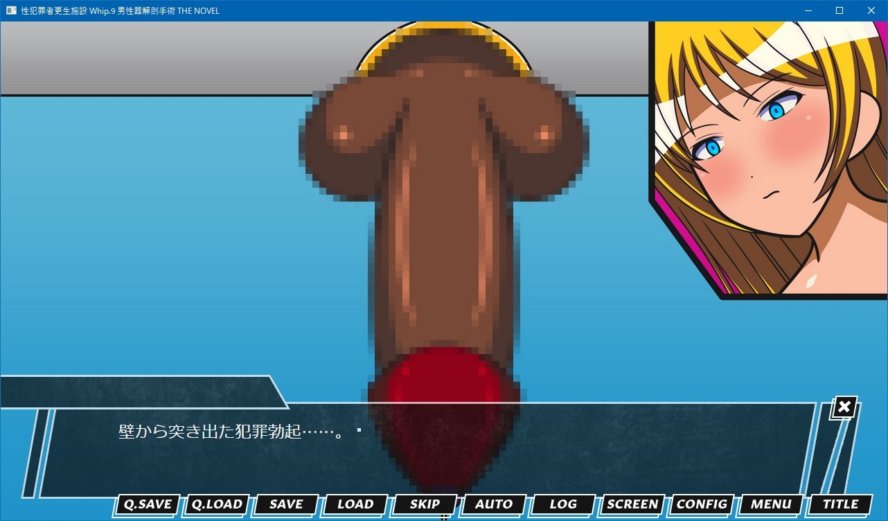 性犯罪者更生施設 Whip.9 男性器解剖手術 THE NOVEL 画像1