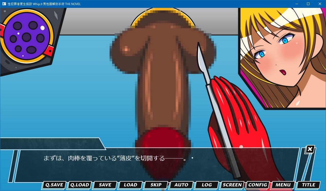 性犯罪者更生施設 Whip.9 男性器解剖手術 THE NOVEL 画像2
