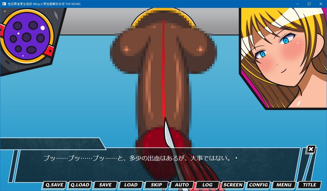 性犯罪者更生施設 Whip.9 男性器解剖手術 THE NOVEL 画像3