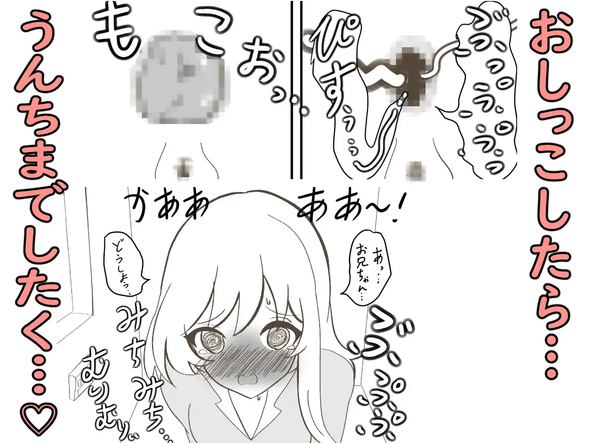 うちの妹は学校で可愛いと評判だけど家ではおしっこもおならもうんちもするし極度のブラコンである セイスイ エロ漫画6