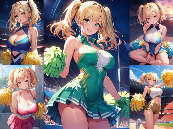 AIアイドル写真集 金代鈴華(スズカ)チアガール