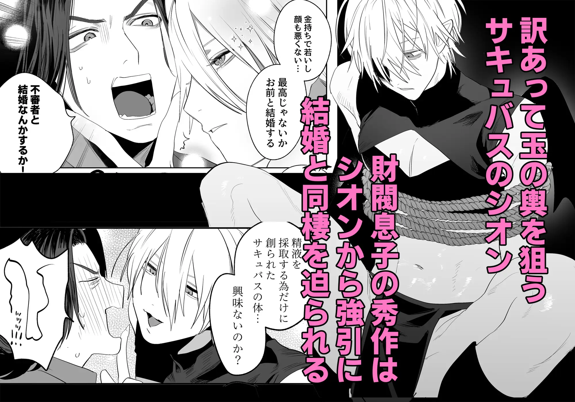 求婚!!サキュバス♂くん 10時間睡眠 エロ漫画