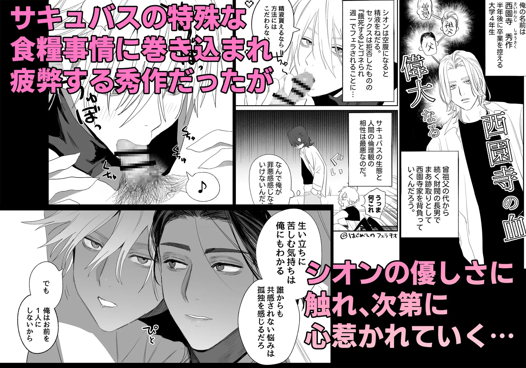求婚!!サキュバス♂くん 10時間睡眠 エロ漫画