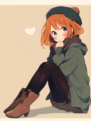 愛娘のタイツとブーツの匂い
