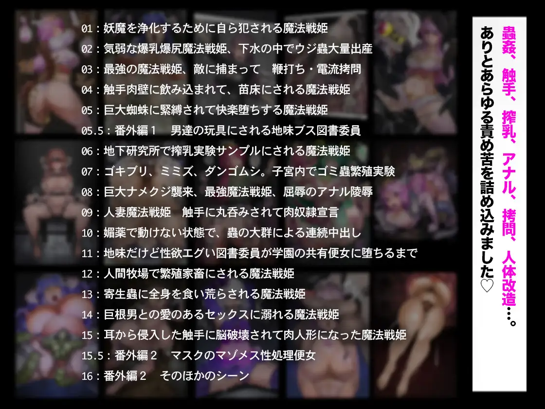 魔法戦姫 フラワロイド 1話〜15話総集編 CG集 曇烏 エロ画像7