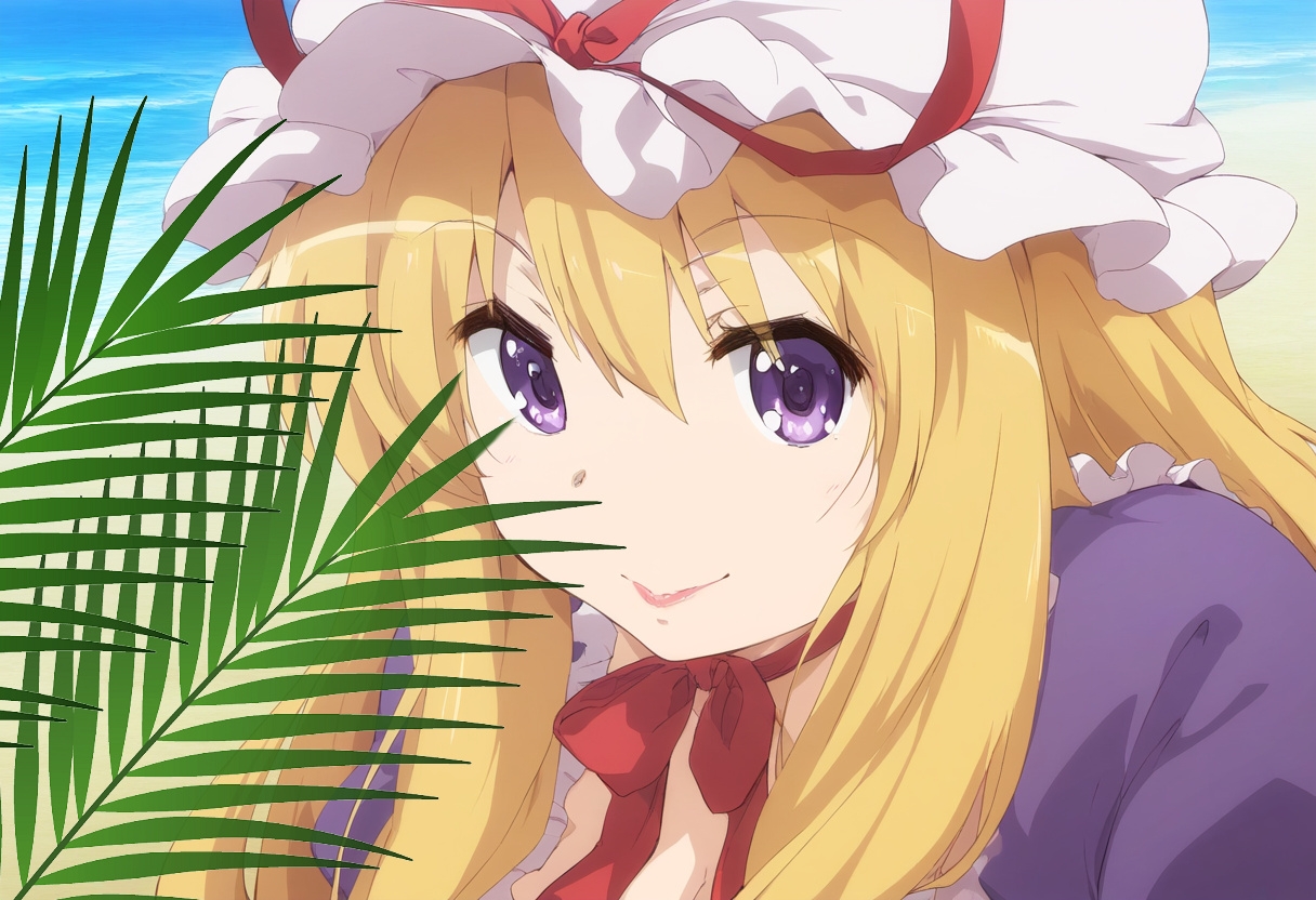 【東方動画】紫様の雅なクシャミ【くしゃみフェチ】/ Yukari's Elegant Sneeze 画像3