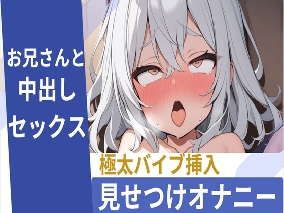 性欲まみれのロリっ娘が極太バイブ見せつけオナニー/生ちんぽハメ中出しセックス