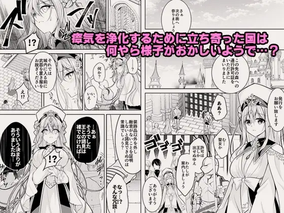 異世界輪姦～洗脳された聖女は肉便器にジョブチェンジして幸せです～ サンプル画像 2