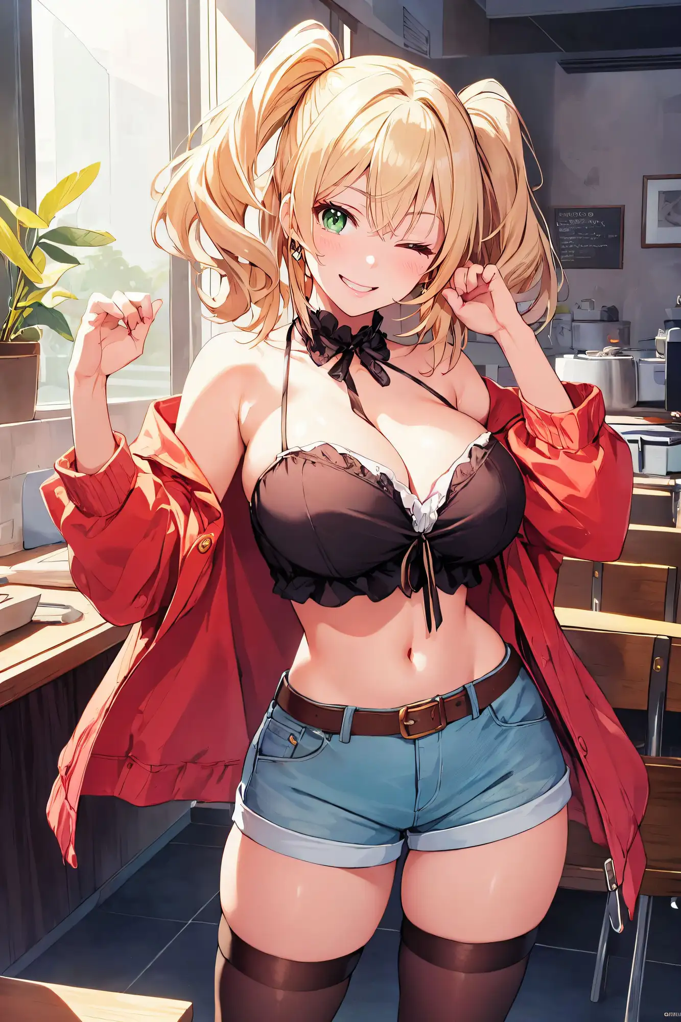 AIアイドル写真集 金代鈴華(スズカ)ファッション サンプル画像 3